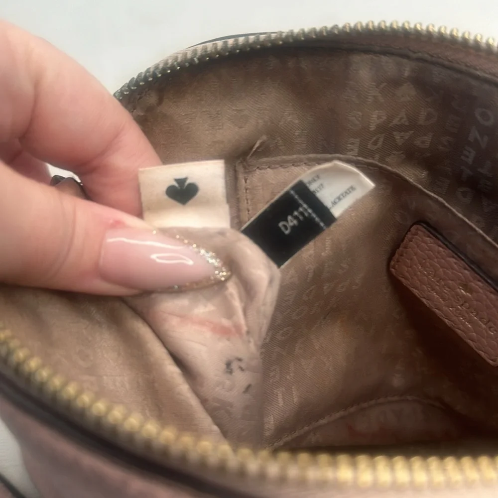 Kate Spade Crossbody Hanna Pebbled Leather, Chalk Pink